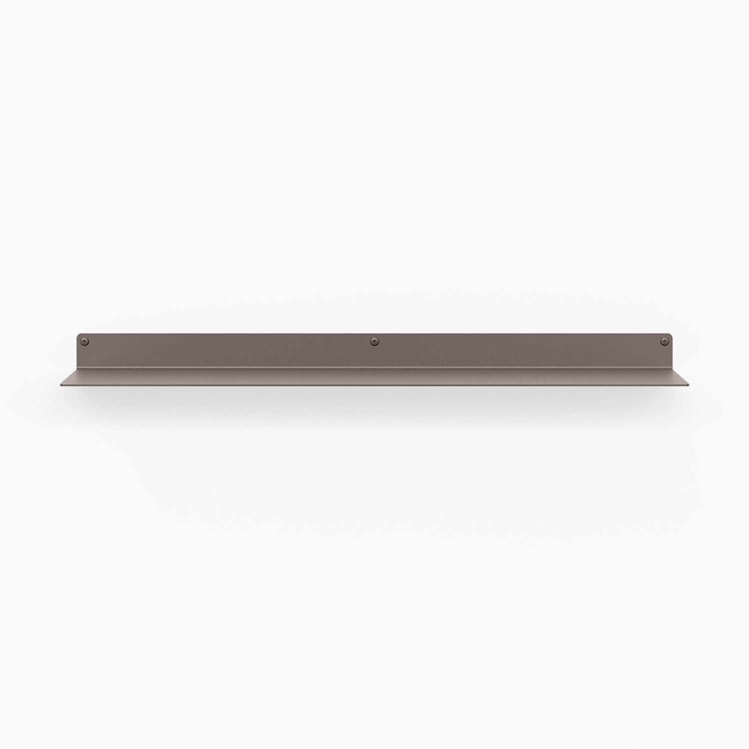 Bender FM 1 Metal Wall Shelf - Industrial Style Floating Shelves for Home & Office Organization - Perfect for Living Room, Bedroom, Kitchen Storage & Display