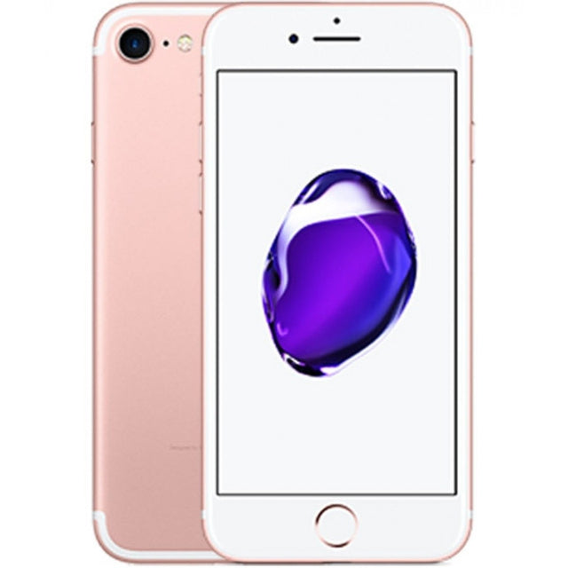 Apple iPhone 7 128GB Unlocked Smartphone - Rose Gold (AT&T/T-Mobile/Verizon Compatible) for Business, Travel & Everyday Use
