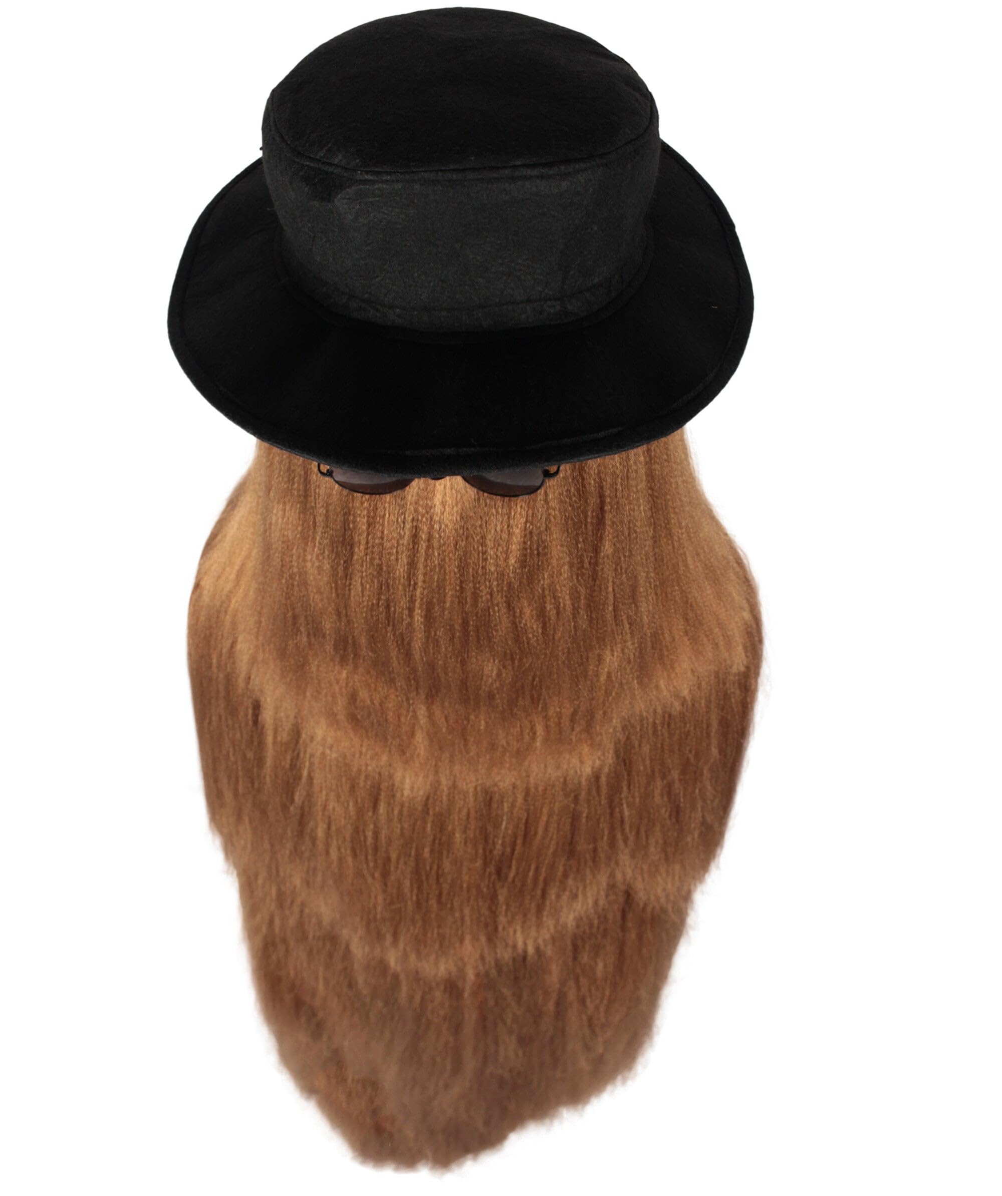 Premium Unisex Cousin Dapper Creature Wig & Costume - Flame-Retardant Synthetic Fiber Brown Wig for Halloween, Cosplay, and Themed Parties - Perfect for Costume Events, Cosplay Conventions, and Halloween Celebrations