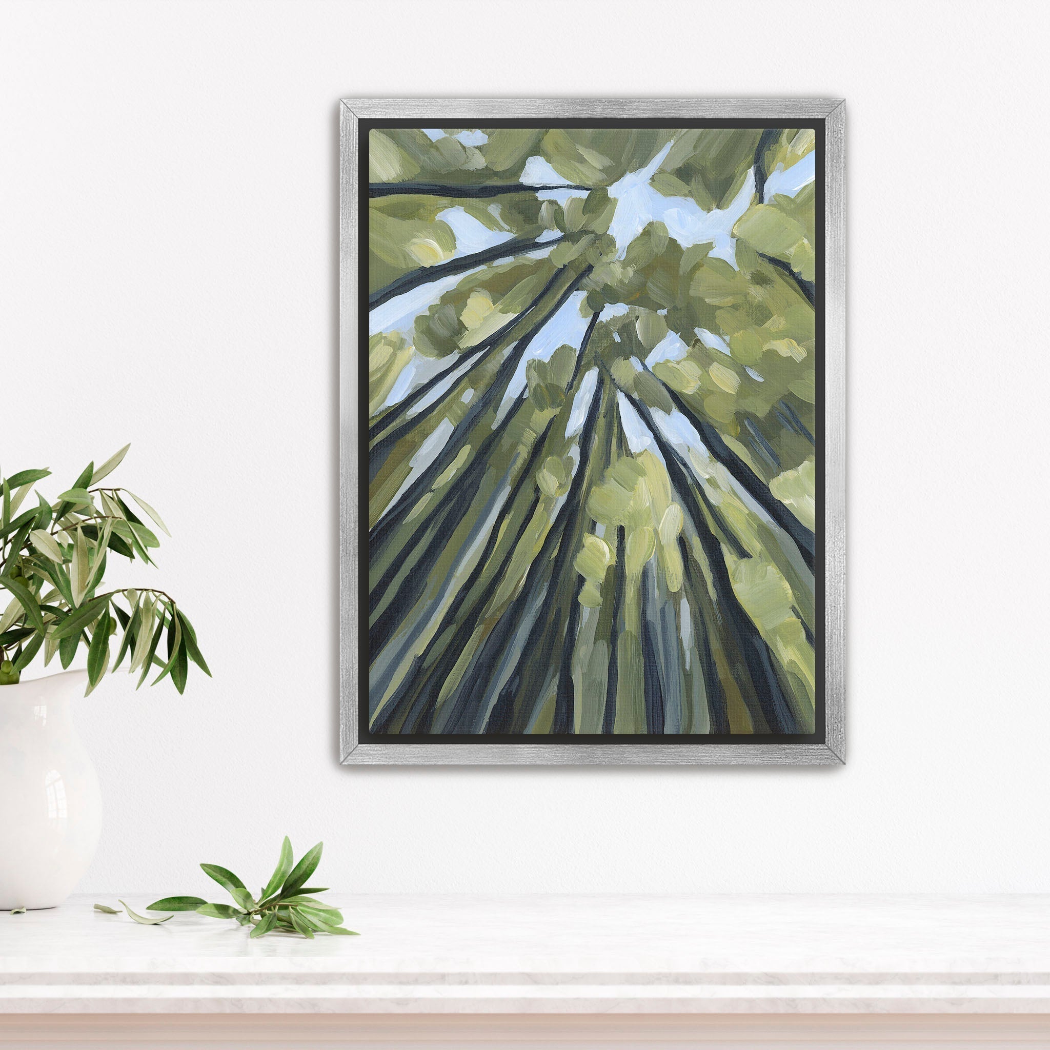 From the Forest Floor Art Print - Nature Inspired Wall Decor for Home, Office & Gifts | Perfect for Living Room, Bedroom & Nursery