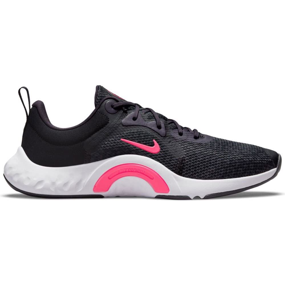 Nike Renew in-Season TR 11 Women's Running Shoes - Size 11 - Black/Pink/White | Lightweight Cushioned Training Shoes for Gym, Jogging & Everyday Wear