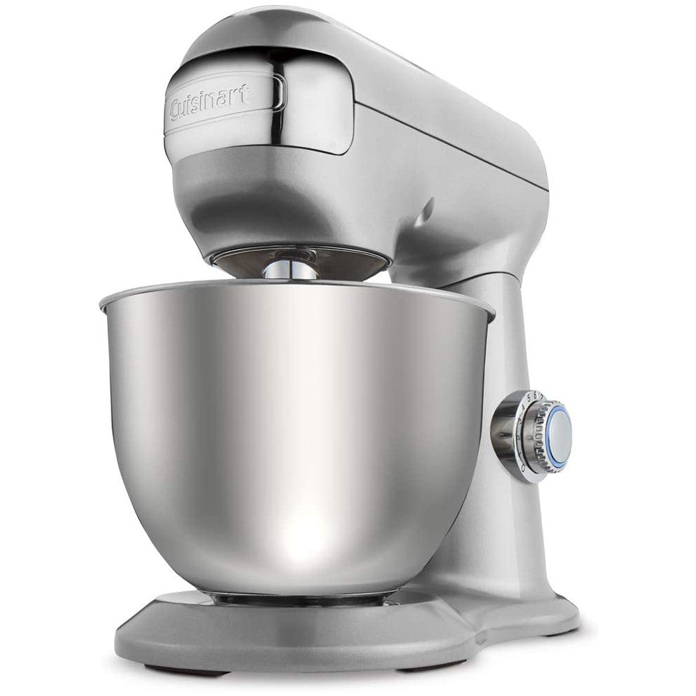 Refurbished Cuisinart SM-48C Precision Master Petite 4.5 Qt Stand Mixer with Warranty - Perfect for Baking Cakes, Cookies & Bread at Home