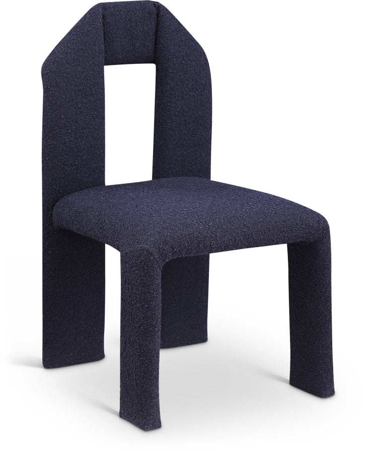 Bennett Boucle Fabric Dining Chair - Modern Upholstered Accent Chair for Dining Room, Kitchen, or Office - Comfortable & Stylish Seating for Home Decor