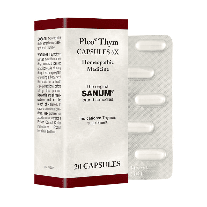 Biomed Pleo Thym (Thymokehl) 20 Capsules - Immune Support Supplement for Daily Wellness & Vitality