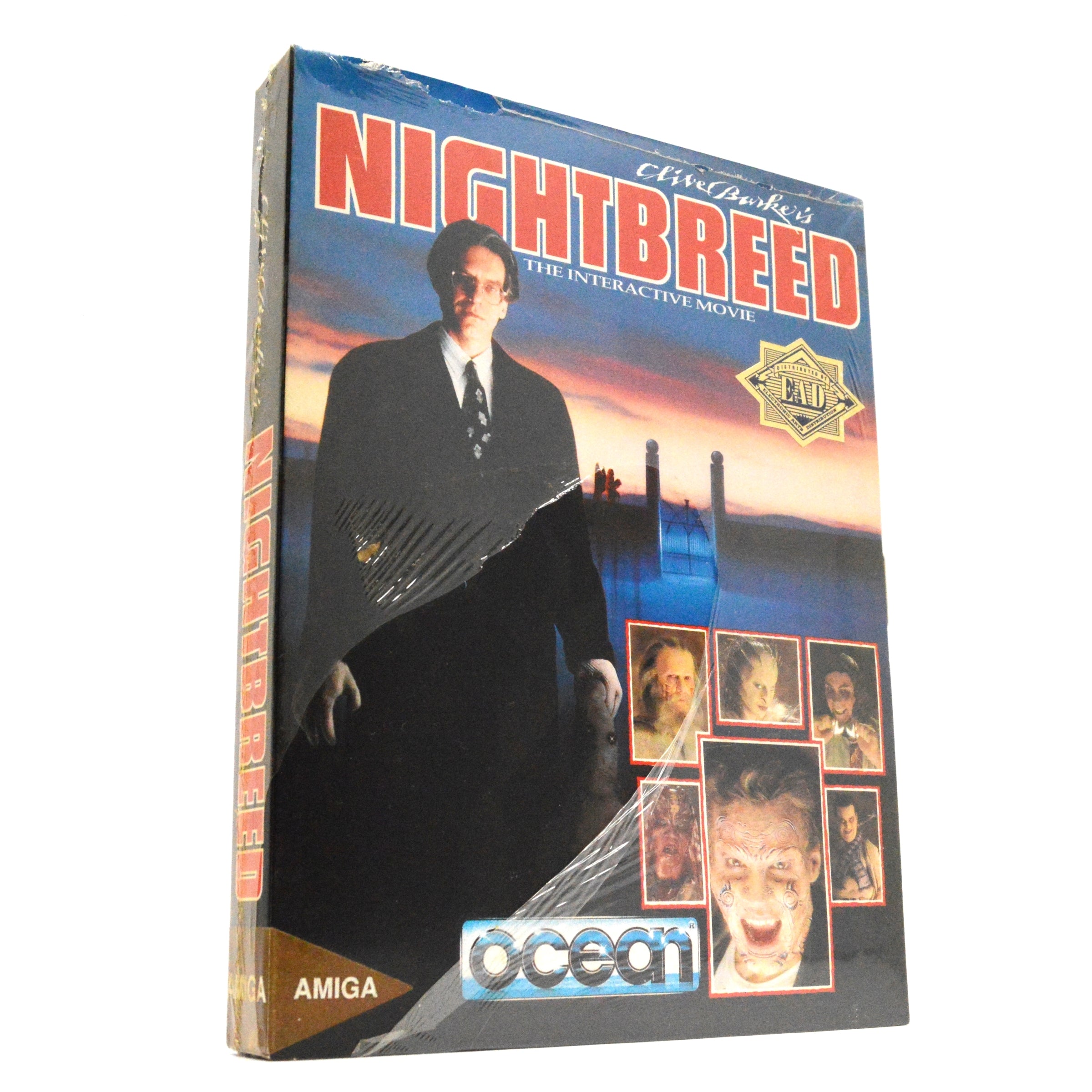 Brand New AMIGA 512K NIGHTBREED Computer Game - Interactive Movie - Factory Sealed - Retro Gaming Collectible - Perfect for Vintage PC Gamers & Movie Enthusiasts