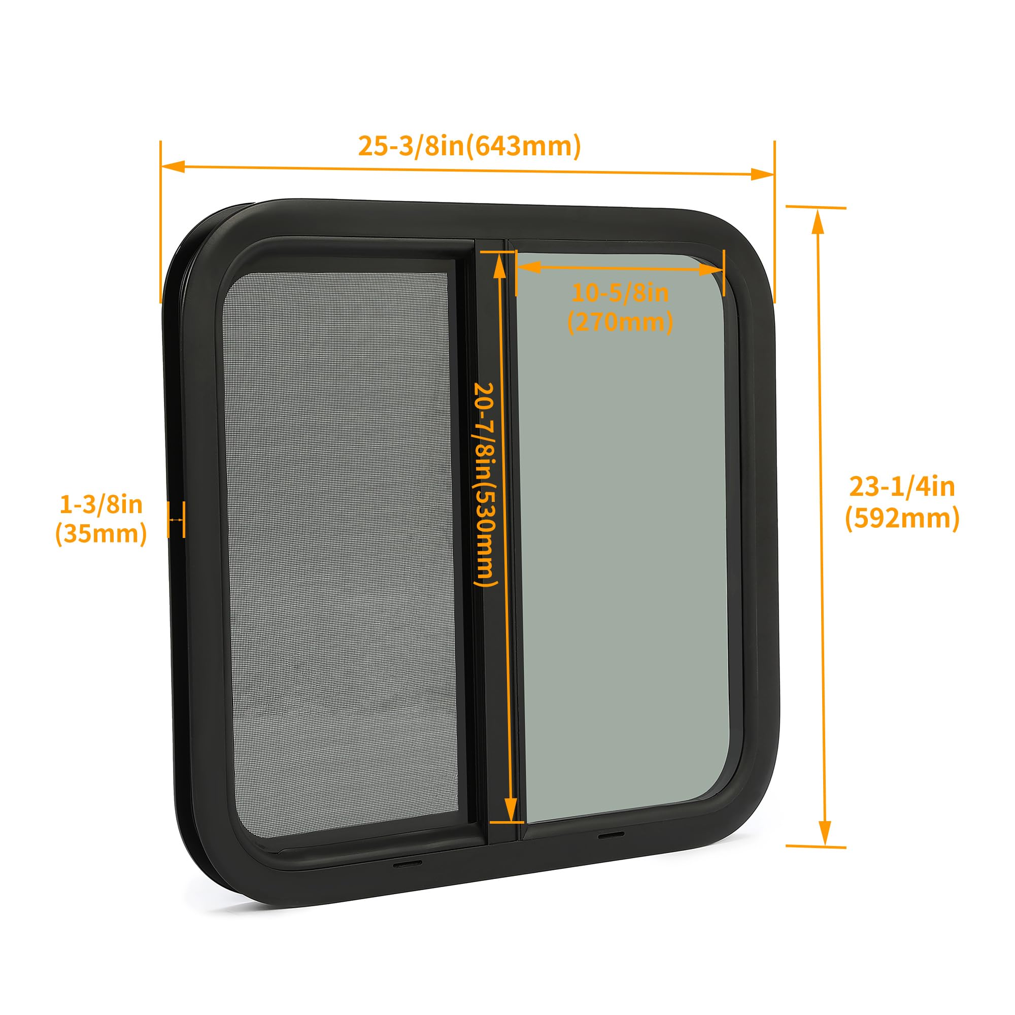 HECASA RV Window 24