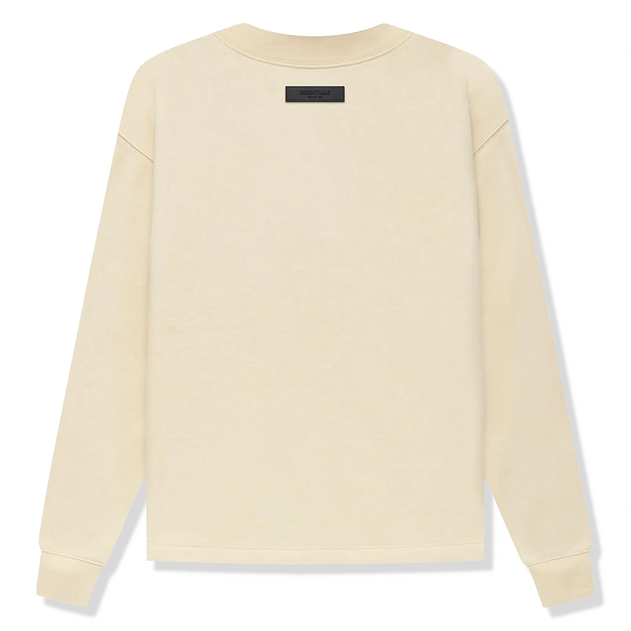 Fear of God Essentials Relaxed Eggshell Crewneck Sweatshirt - Men's Casual Pullover for Streetwear & Loungewear