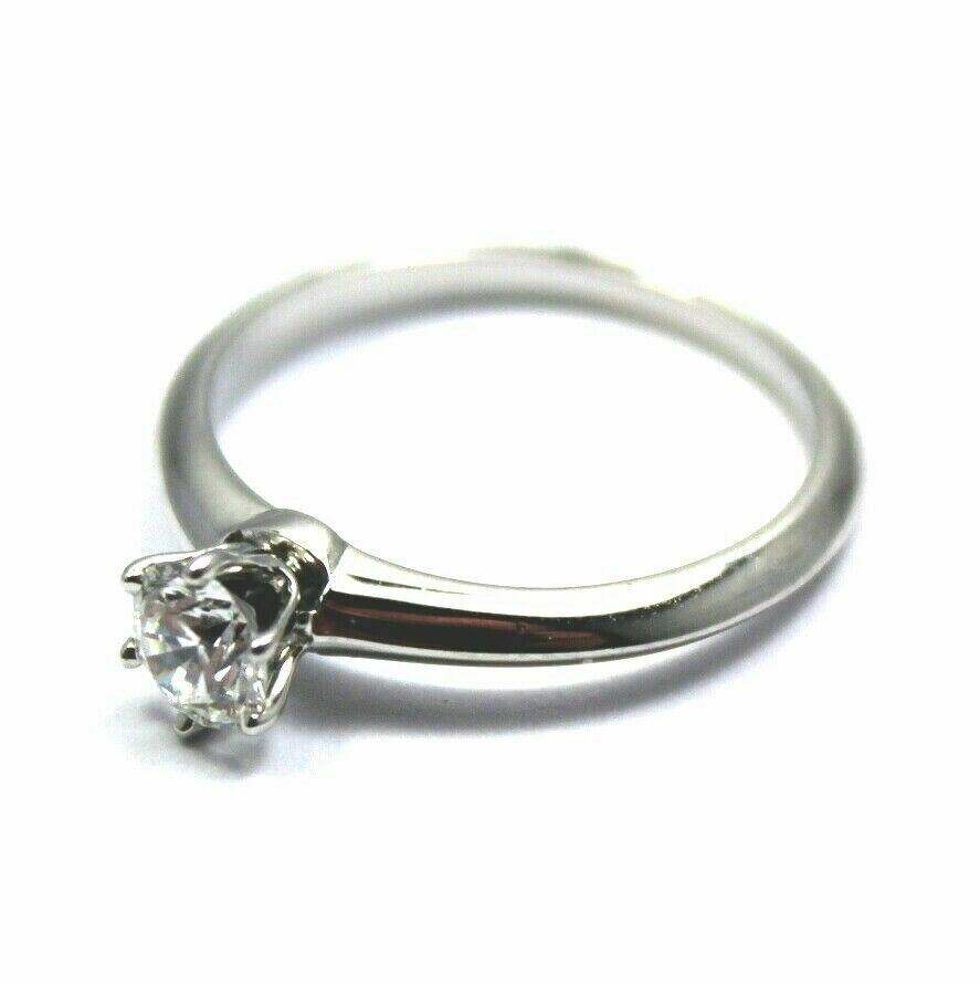 Authentic Tiffany & Co. Platinum 0.39 Carat Diamond F/VS1 Engagement Ring - Size 6 with Certification | Perfect for Proposals, Weddings & Anniversary Gifts