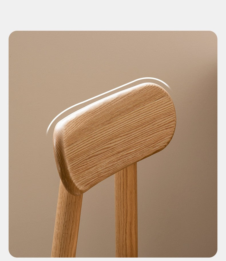 Adjustable Solid Wood Children's Chair - Oak, Beech, Birch - 3 Height Settings for Kids' Study, Dining & Playroom