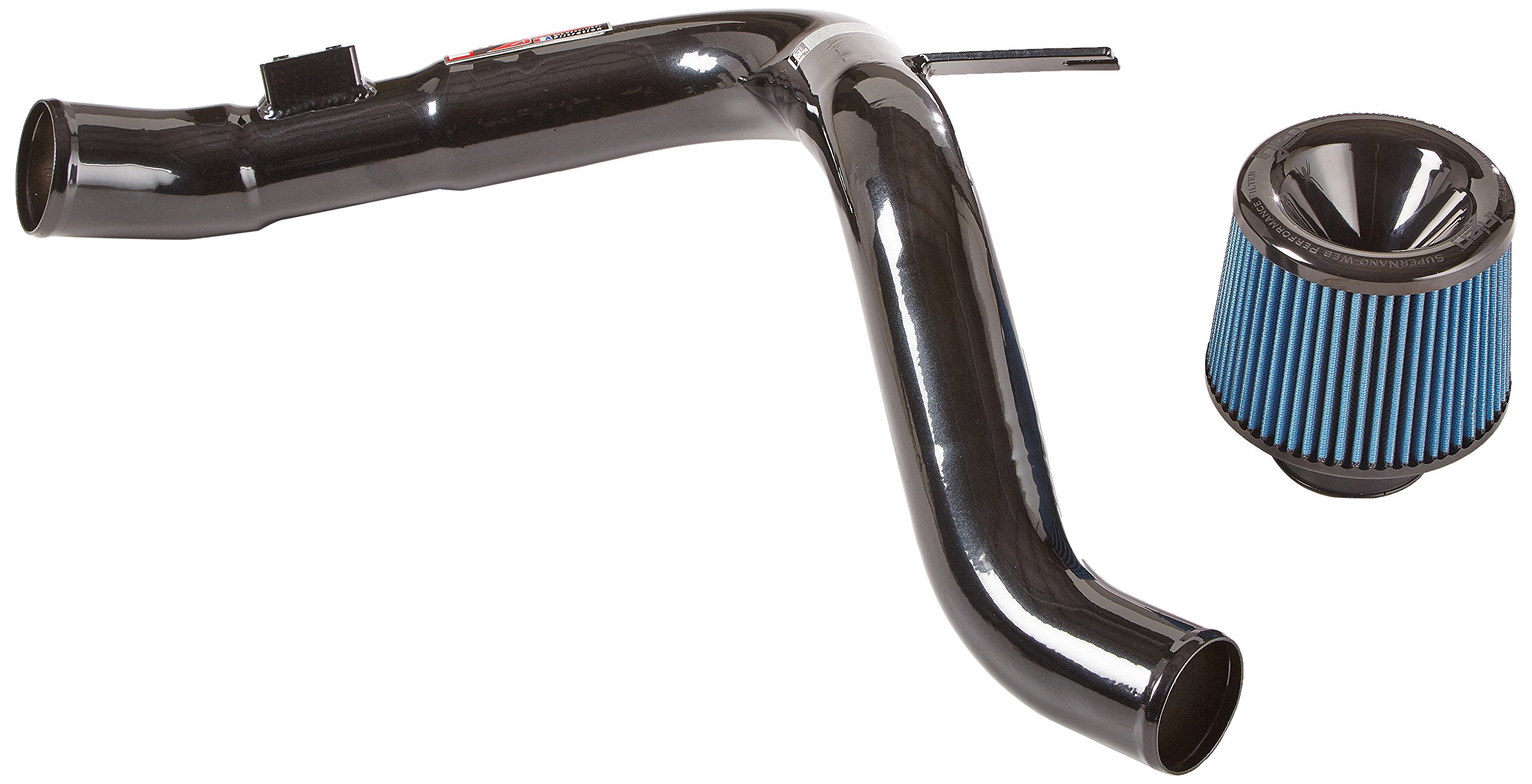Injen SP1900BLK Black Cold Air Intake System with MR Technology & Nano-Fiber Dry Filter - High Performance Air Intake for Ford Mustang, Chevy Camaro, Dodge Challenger - Improve Horsepower & Fuel Efficiency for Street Racing & Daily Driving