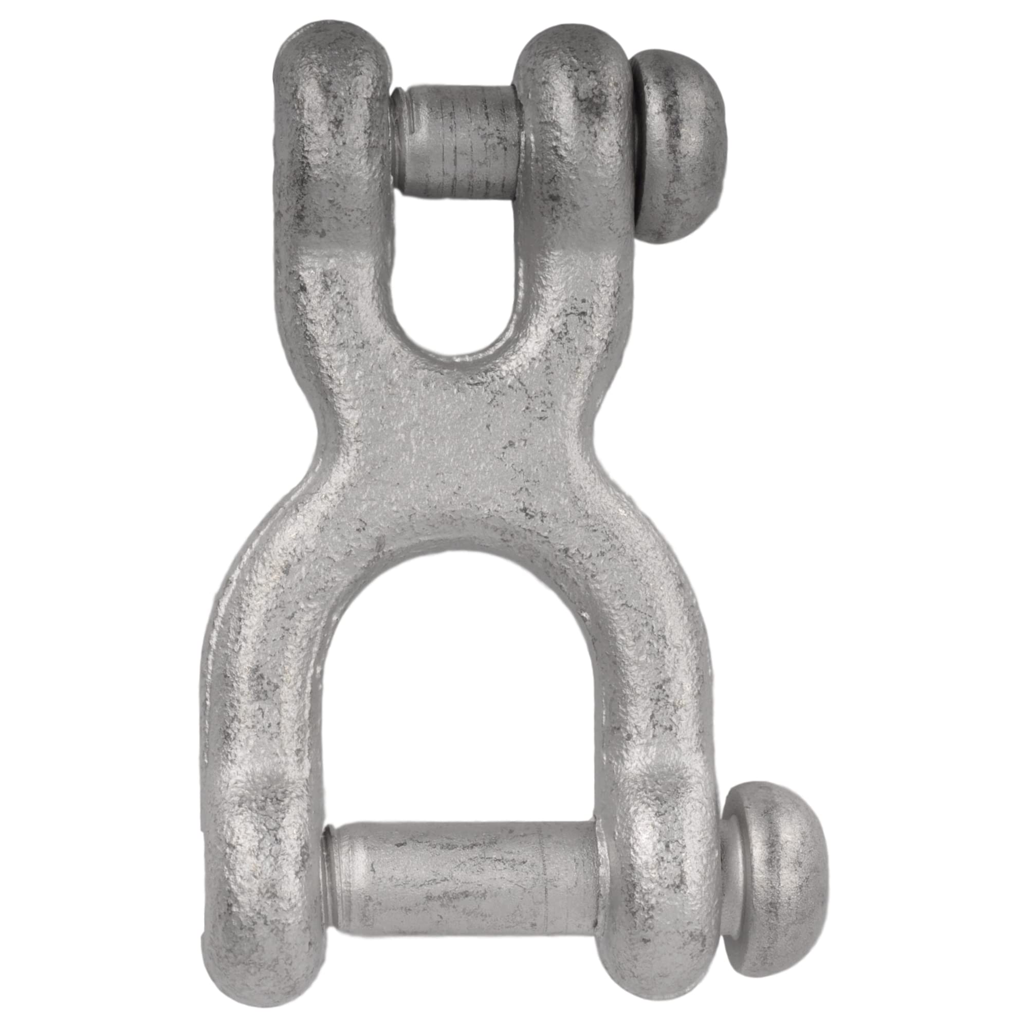 Premium Double Clevis Swing Set Hardware with SSS Logo - Heavy Duty Metal Swing Hanger for Backyard Playsets, Tree Swings & Playground Equipment