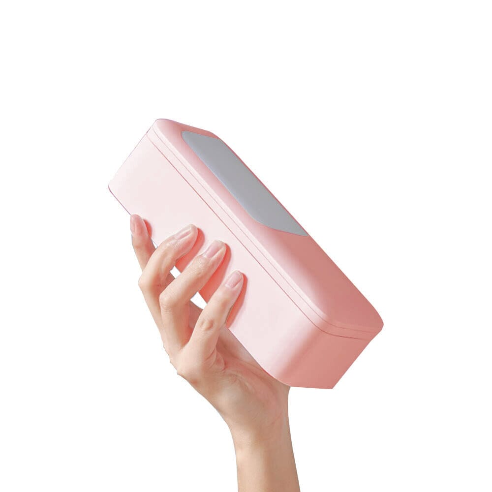 Portable LED Light & Phone Holder for Nail Art, Manicure & Beauty - Perfect for Home Salon, DIY Nails & Professional Use
