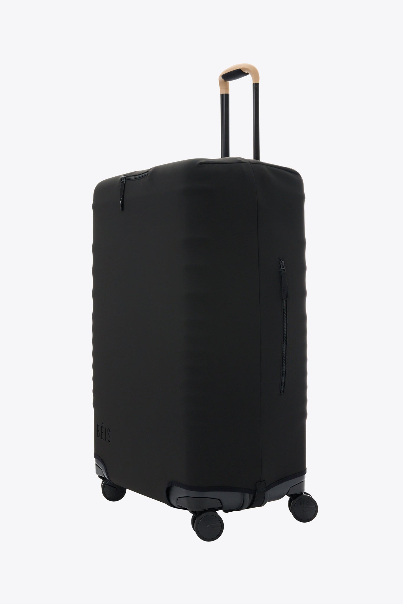 Large Black Check-In Luggage Cover - Durable Protective Suitcase Cover for Travel, Airplane & Storage | Water-Resistant & Scratch-Proof