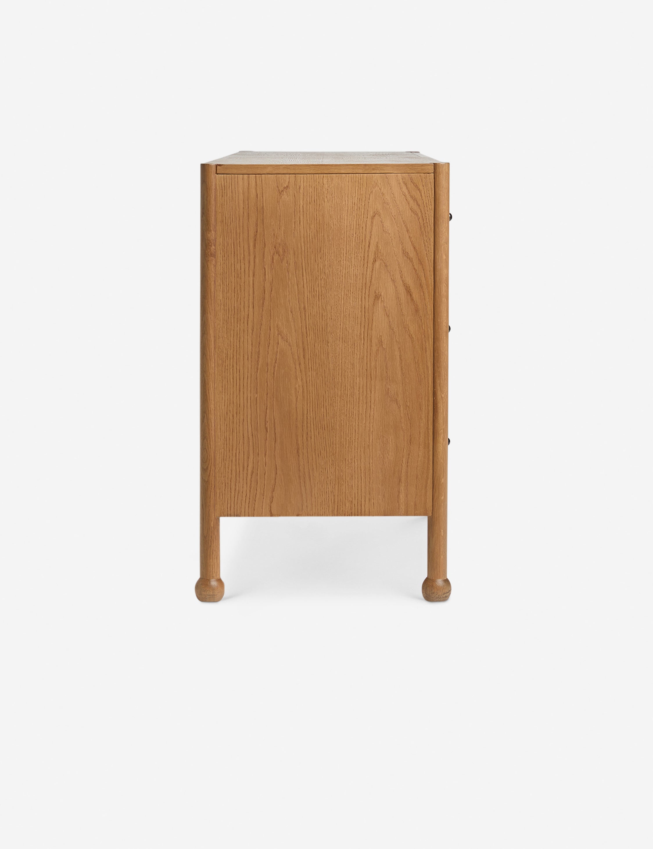 Aimee Song Fontaine Dresser - Modern Mid-Century Dresser with 6 Drawers, Solid Wood Construction - Perfect for Bedroom, Living Room, or Nursery Storage
