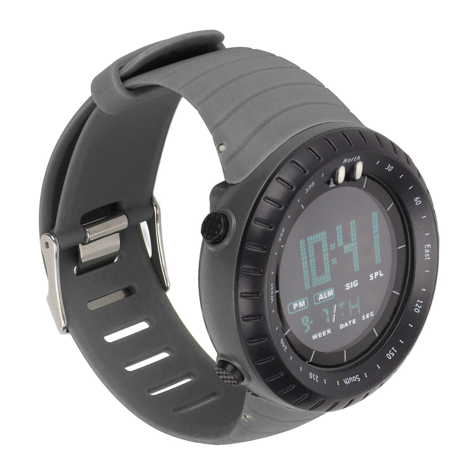 Demeras Digital Watch for Men Women - Touch Screen Adjustable Strap Waterproof Sports Watch for Running, Swimming, Gym & Daily Use