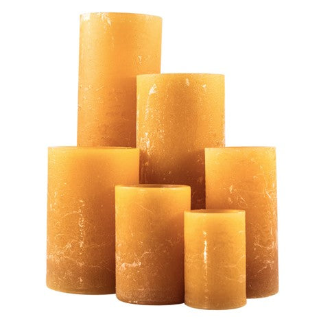Artisan Gold Wax Luminaries Candle Holders - Set of 6 Handmade Decorative Tea Light Holders for Wedding, Party, Home Decor and Romantic Ambiance