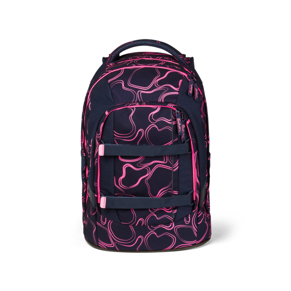 Satch Air Pink Supreme - Lightweight Travel Backpack for Women & Men, Waterproof Laptop Bag with USB Charging Port - Perfect for Work, School, Gym & Outdoor Adventures