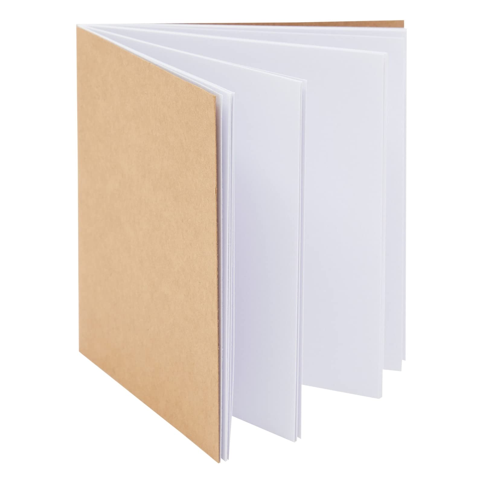 48-Pack Mini Kraft Notebooks for Kids - 4x4 Inch Sketchbooks for Classroom & Travel Writing