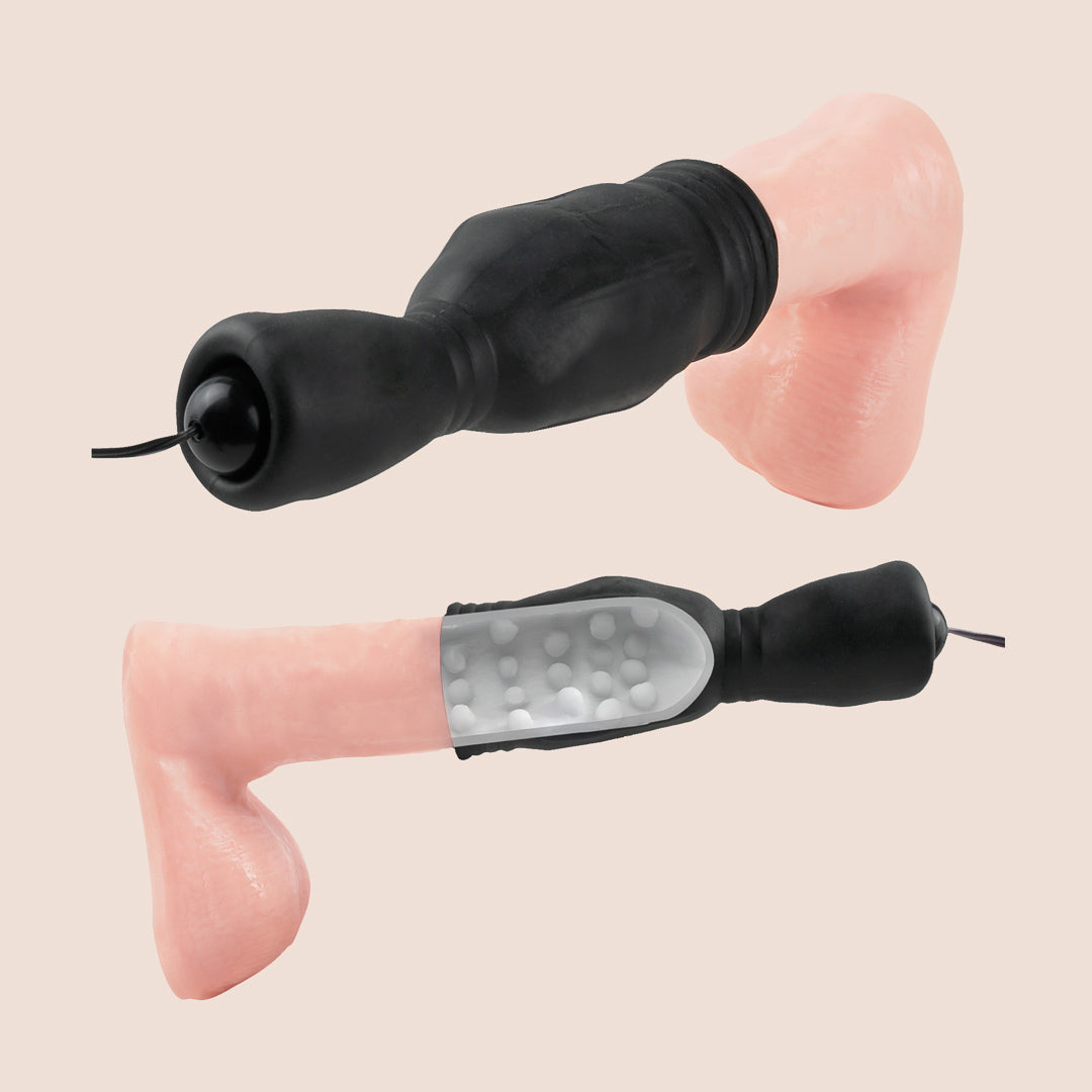 Fetish Fantasy Vibrating Head Teaser - Remote Controlled Adult Toy for Couples Play & Sensual Massage | Perfect for Bedroom Fun, BDSM & Spicing Up Your Relationship
