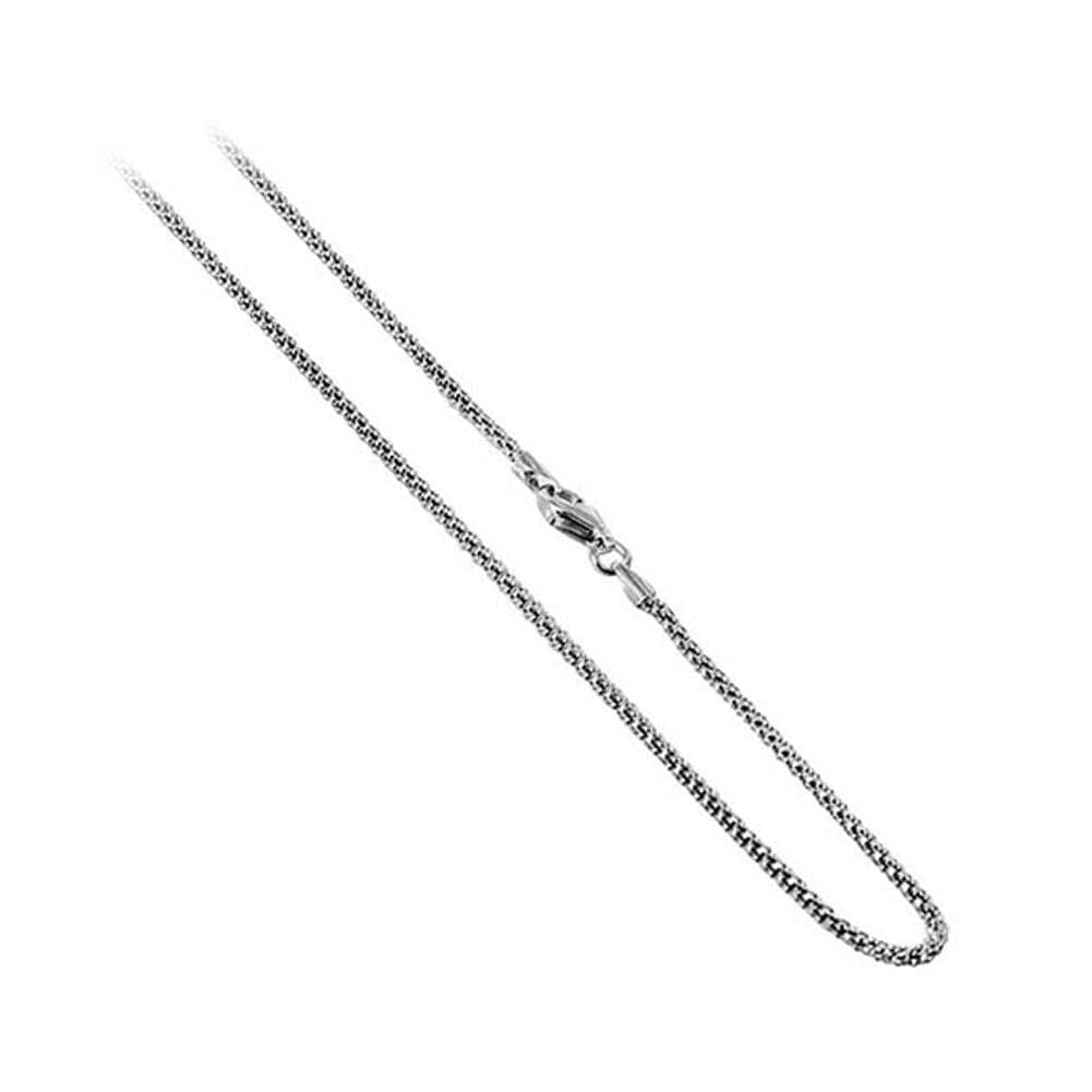 925 Sterling Silver Popcorn Chain Ankle Bracelet for Women - Dainty Foot Jewelry for Summer, Beach & Boho Style Outfits