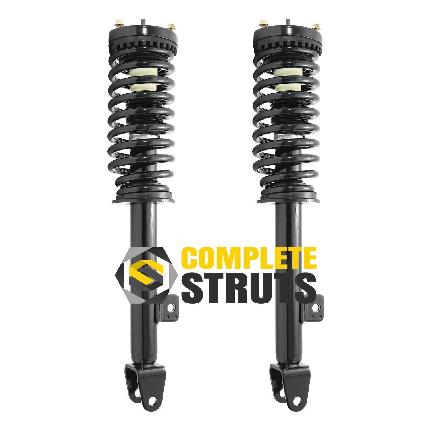 Complete Struts Front Quick Complete Strut Assemblies with Coil Springs - Replacement for 2006-2010 Dodge Charger SRT8 (Set of 2) | Smooth Ride & Enhanced Handling for Daily Commute & Performance Driving