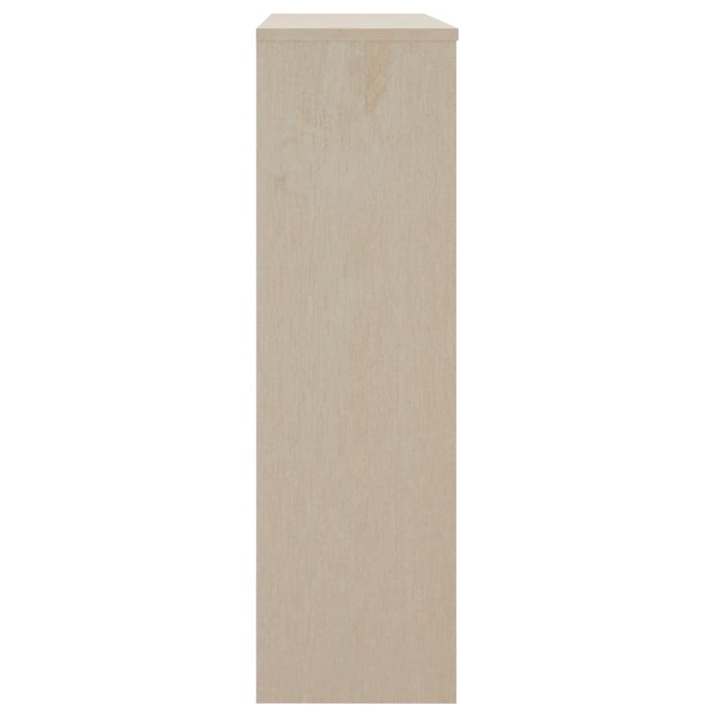 Solid Wood Pine Storage Cabinet - 35.4