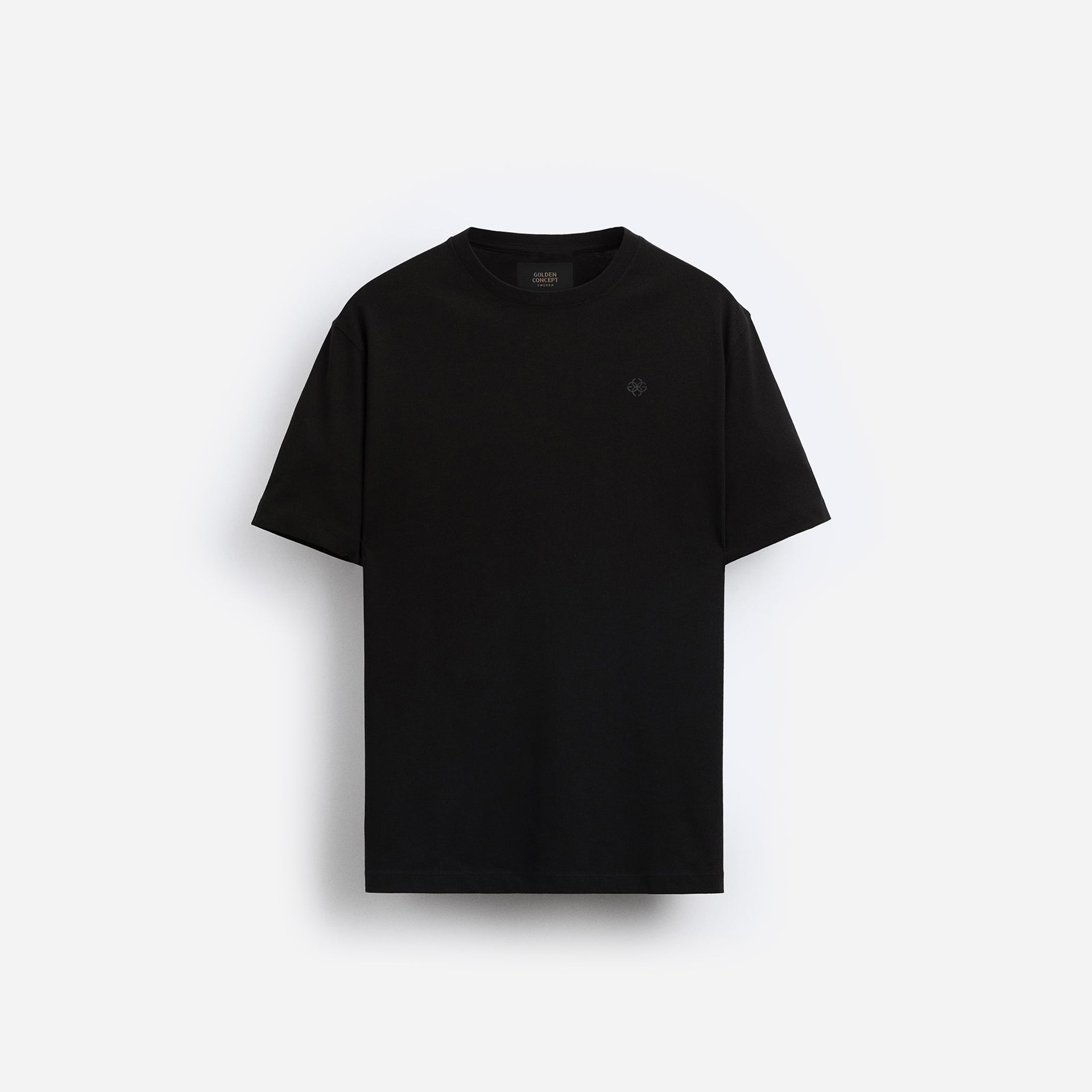 Premium Black Embroidered T-Shirt for Men & Women - Soft Cotton Comfort Fit Tee - Perfect for Casual Wear, Gym & Everyday Outfits