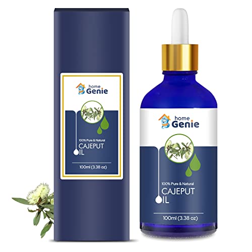 100% Pure & Natural Cajeput Essential Oil - Undiluted Therapeutic Grade for Aromatherapy, Massage & Skin Care - 100ml Bottle - Perfect for Diffusers, DIY Beauty & Home Remedies