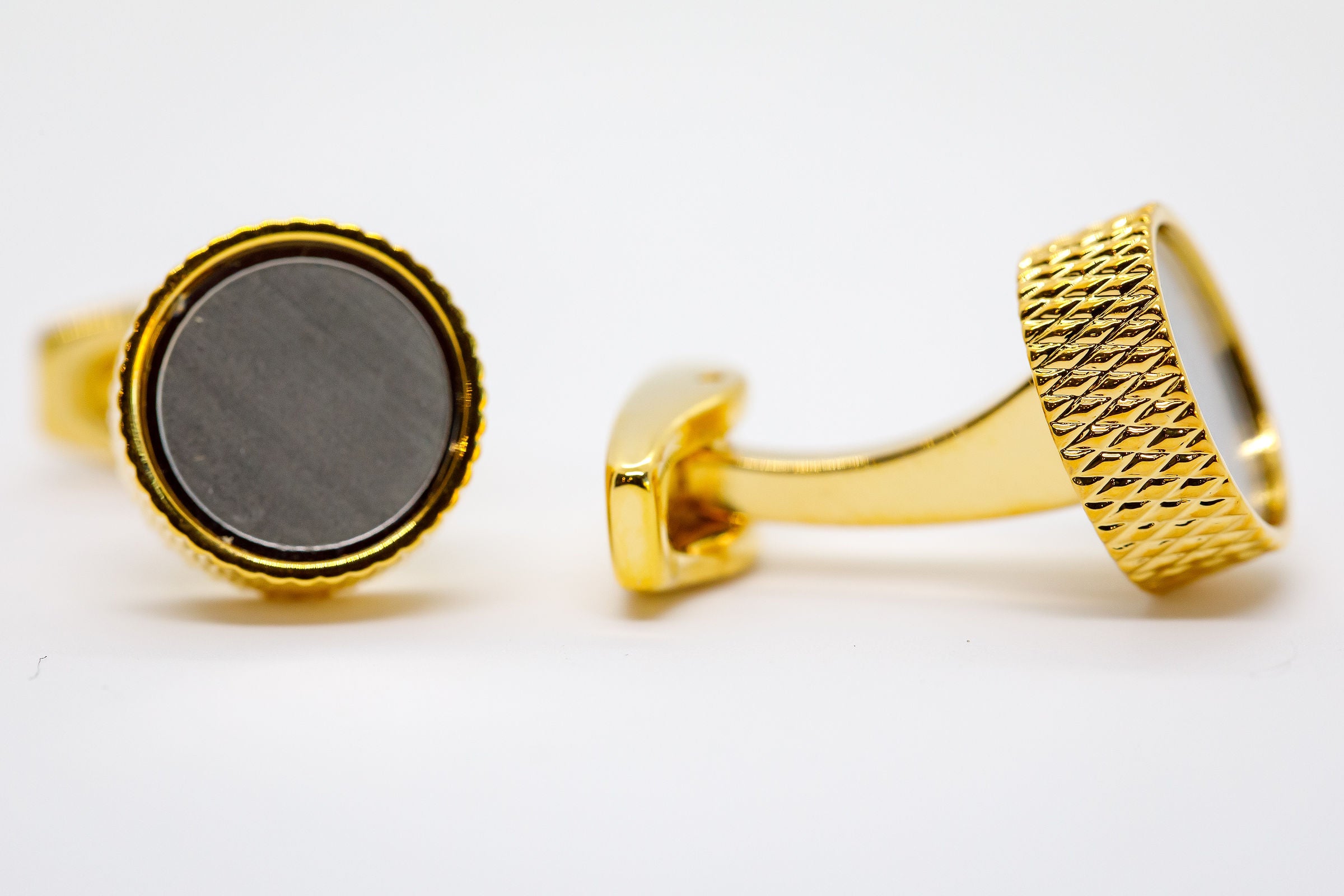 Elegant Stainless Steel Cufflinks for Men - 5 Pairs Set - Perfect for Weddings, Business & Formal Events