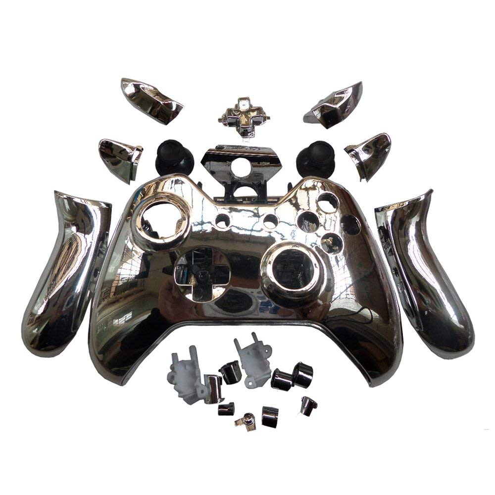 Xbox One Wireless Controller Case - Silver Shell for Gaming Protection