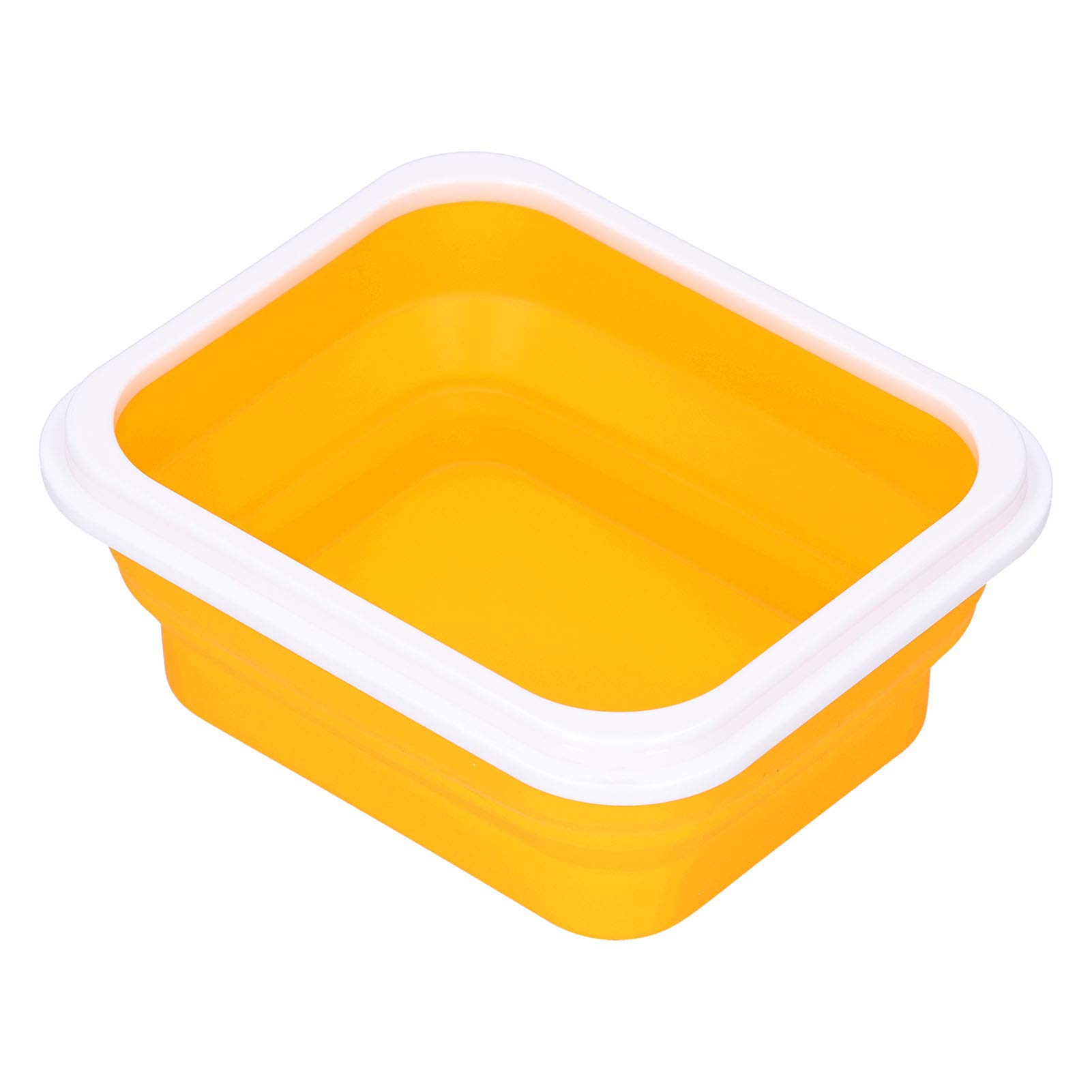 Insulated Lunch Box with Fork & Spoon - Leak-Proof Thermal Food Container for School, Office & Work - BPA-Free Silicone Meal Prep Bag (Orange) - Perfect for Students, Professionals & Outdoor Activities