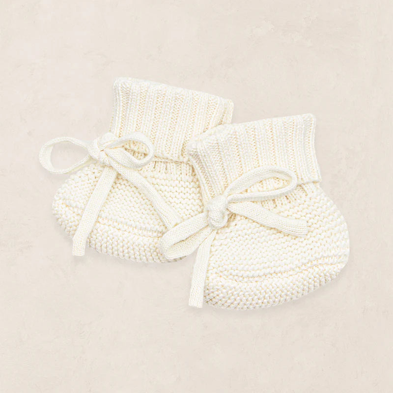 Lou Lou Company Knit Booties for Women - Soft & Cozy Winter Slippers with Non-Slip Sole - Perfect for Indoor/Outdoor Wear at Home, Office or Travel