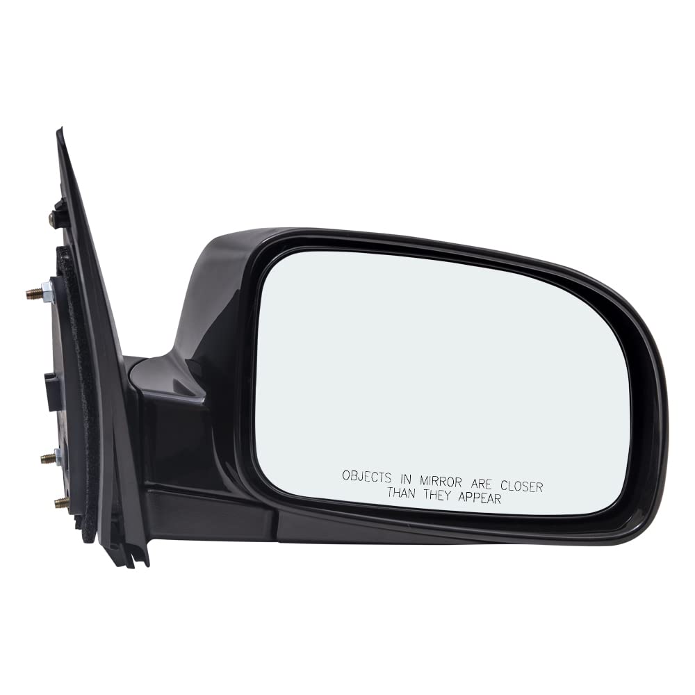 Brock Replacement Power Heated Side View Mirrors for 2007-2012 Hyundai Santa Fe SUV - Driver & Passenger Side (87610-0W000, 87620-0W000) - Perfect for Winter Driving & Enhanced Visibility