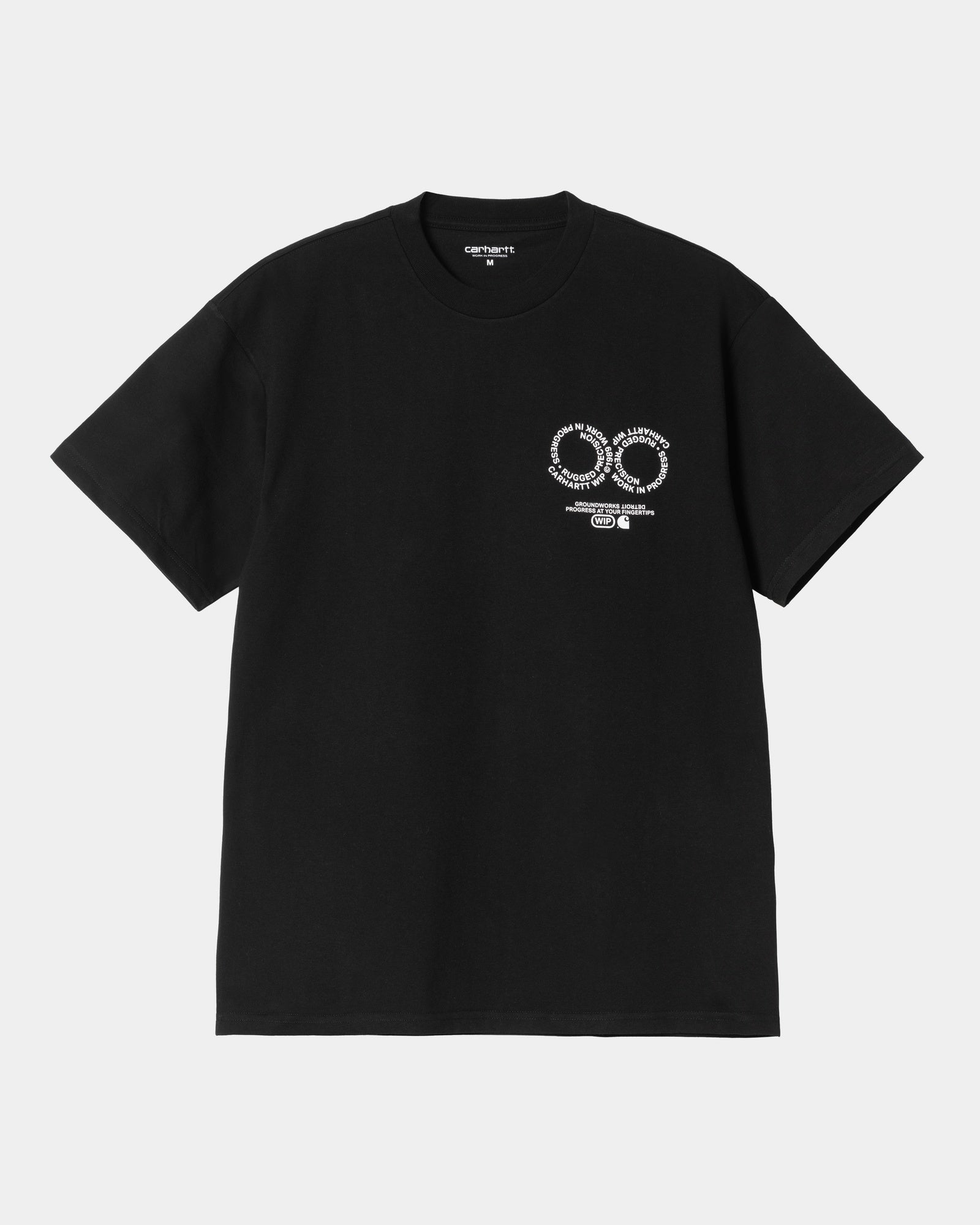 Rotating Graphic T-Shirt - Black & White | Stylish Unisex Tee for Casual Wear, Street Fashion & Everyday Outfits