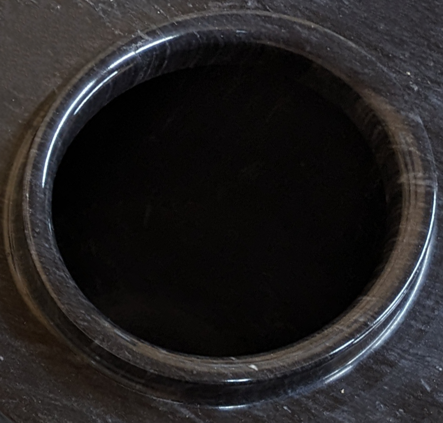 Estate II Black Natural Marble Cremation Urn - Elegant Memorial Urn for Ashes, Perfect for Home Display or Funeral Services