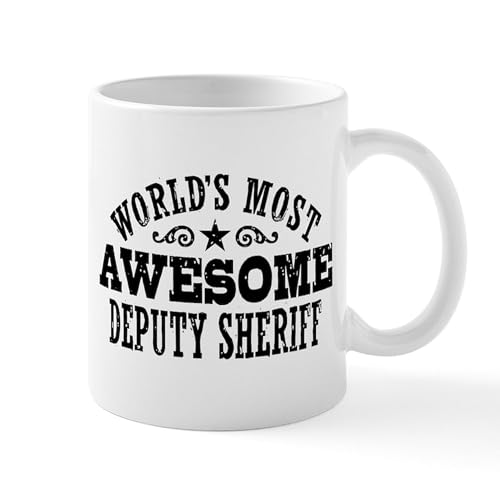 White - World's Most Awesome Deputy Sheriff Mug