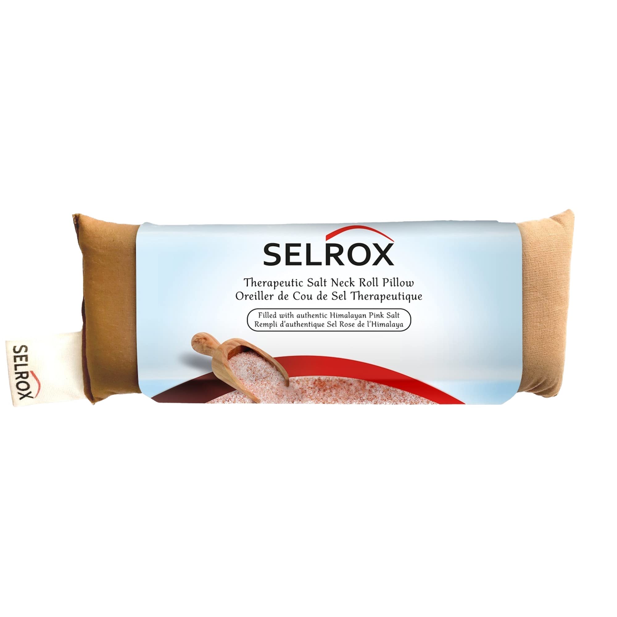 Selrox Himalayan Pink Salt Heating Pad - Microwaveable & Reusable for Natural Pain Relief, Neck & Back Pain - Perfect for Relaxation, Muscle Soreness & Stress Relief at Home or Office