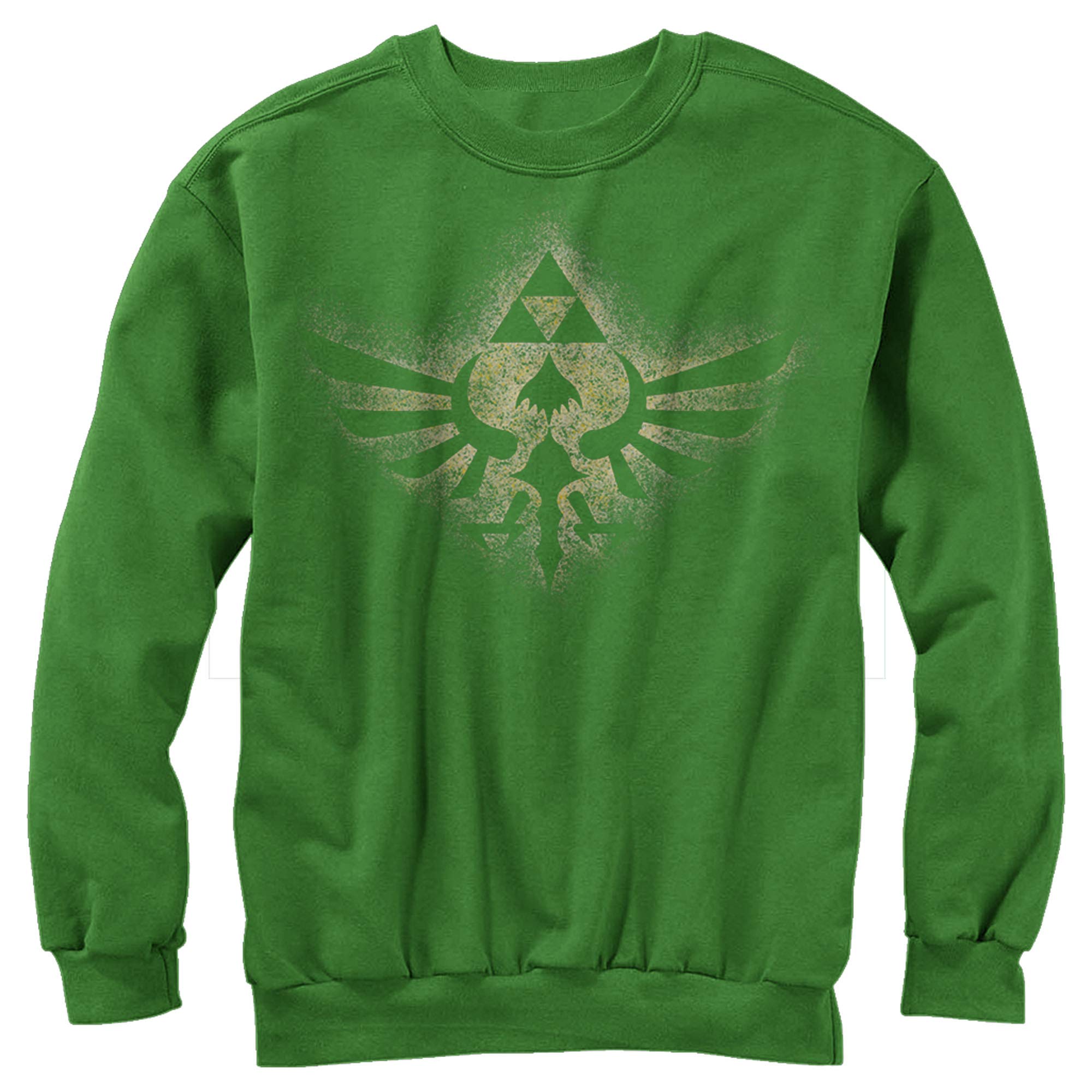 Nintendo Soaring Triforce Sweatshirt for Men - Legend of Zelda Gaming Hoodie for Casual Wear & Cosplay