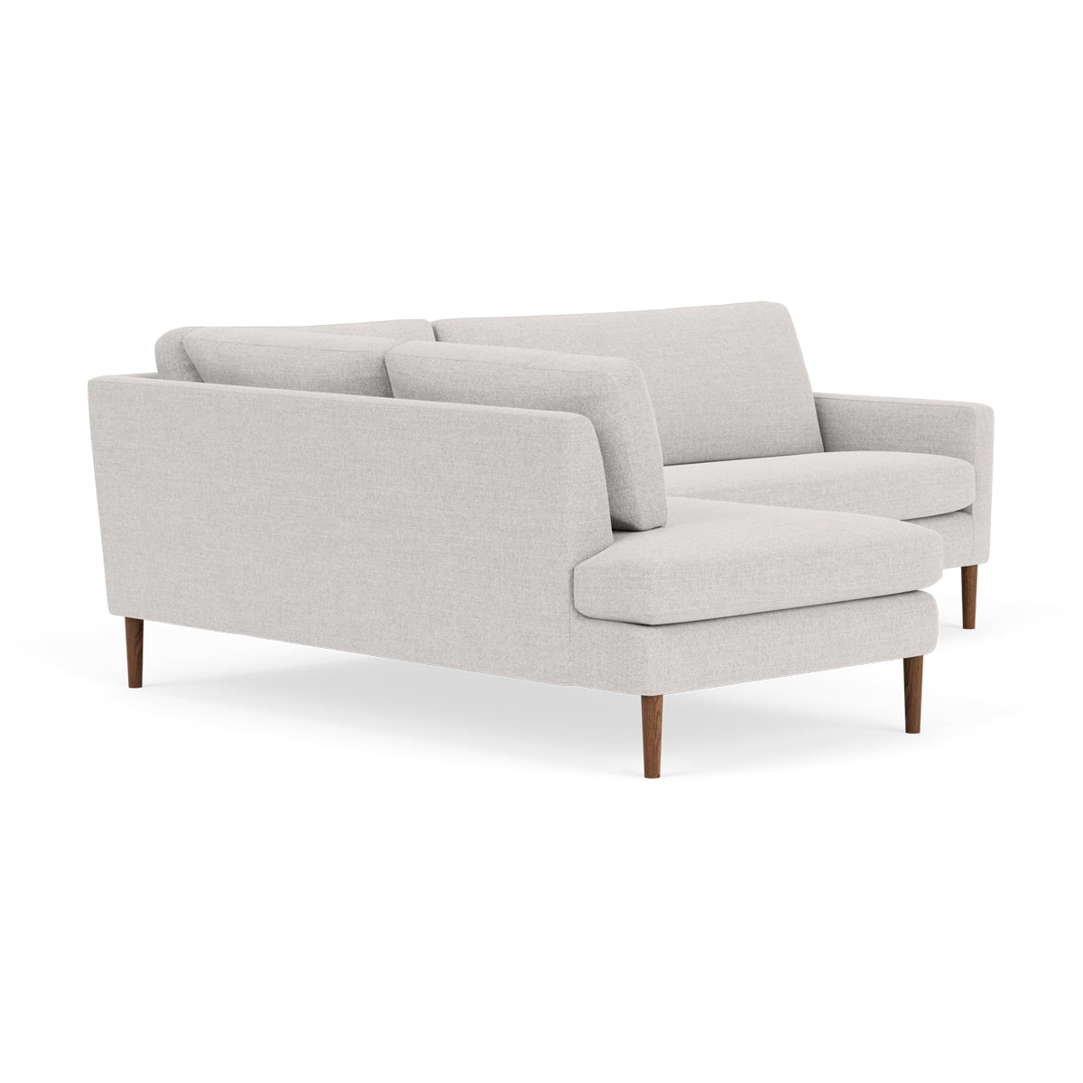 Astha Fabric Left Corner Sofa - Modern L-Shaped Sectional Couch for Living Room, Lounge & Small Spaces | Comfortable Home Furniture for Relaxing & Entertaining