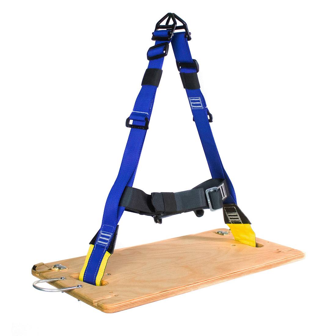 Sky Genie 2 Point Suspension Chair with Waist Harness - Professional Aerial Yoga Swing for Home & Studio - Perfect for Fitness, Relaxation and Anti-Gravity Workouts