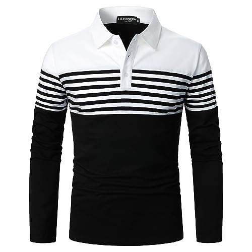 Long Sleeve White+ Black
