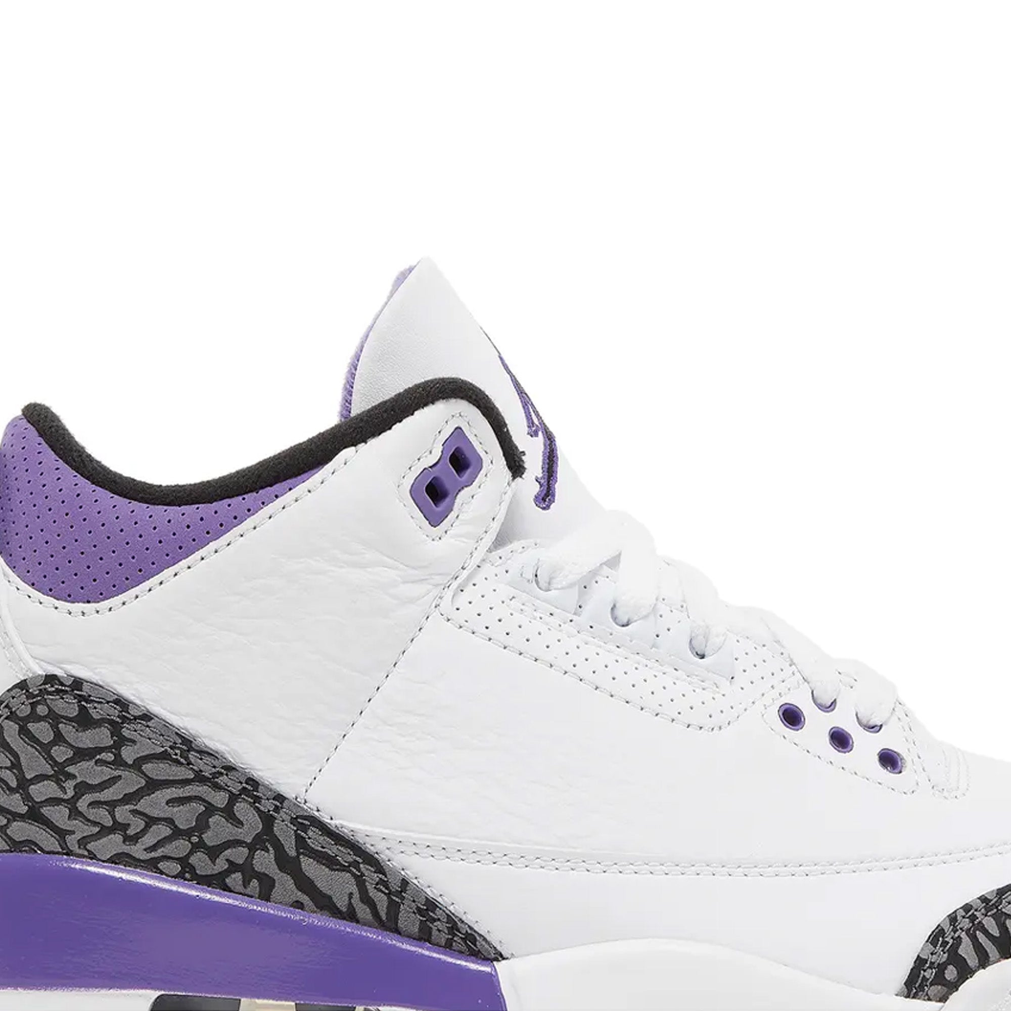 Air Jordan 3 Retro 'Dark Iris' (2022) - Men's Basketball Shoes for Casual Wear & Sneaker Collection | Perfect for Street Style & Sports Enthusiasts