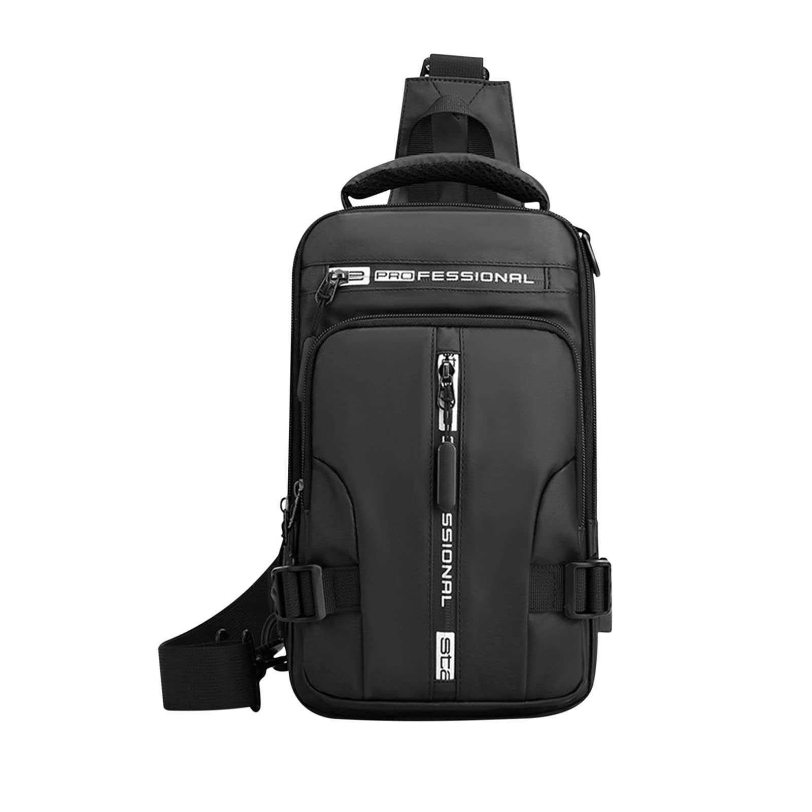 Multi-Functional Crossbody Bags for Women & Men - Small Backpack with USB Charging Port, Lightweight Shoulder Bag for Travel, Hiking, Work & Daily Use