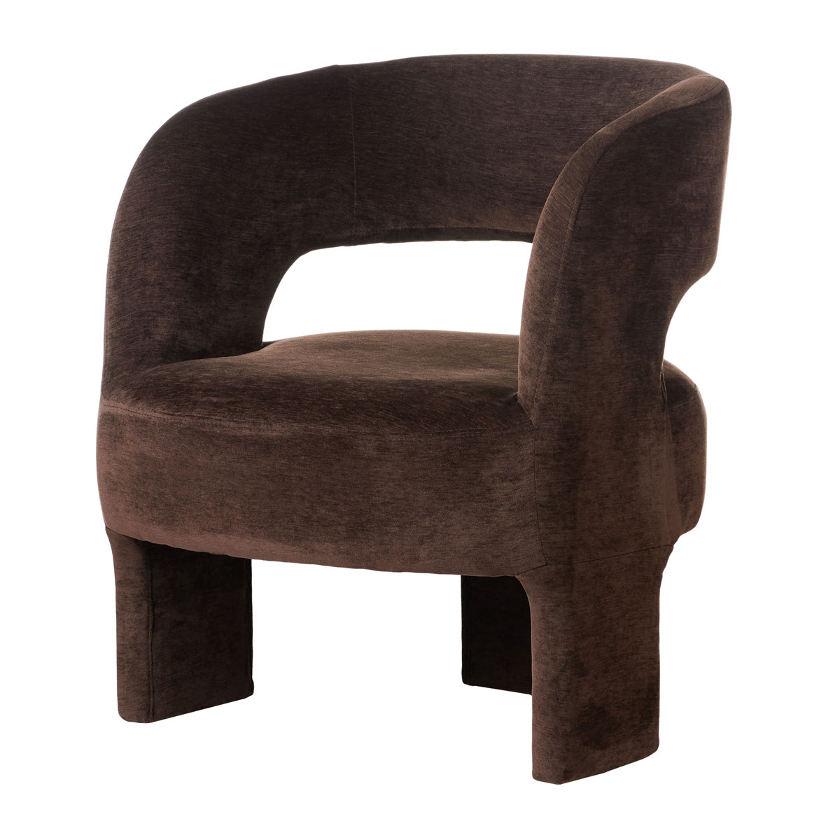 Life Interiors Formes Armchair - Modern Accent Chair for Living Room, Bedroom & Office - Stylish Lounge Chair with Ergonomic Design