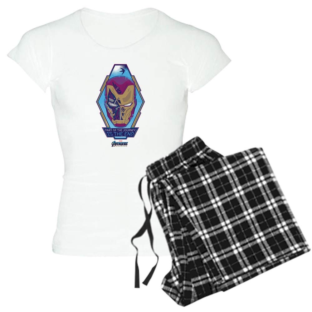 Iron Man Head Women's Pajama Set - Marvel Superhero Sleepwear for Fans - Cozy Lounge & Sleepwear for Movie Nights & Comic Conventions