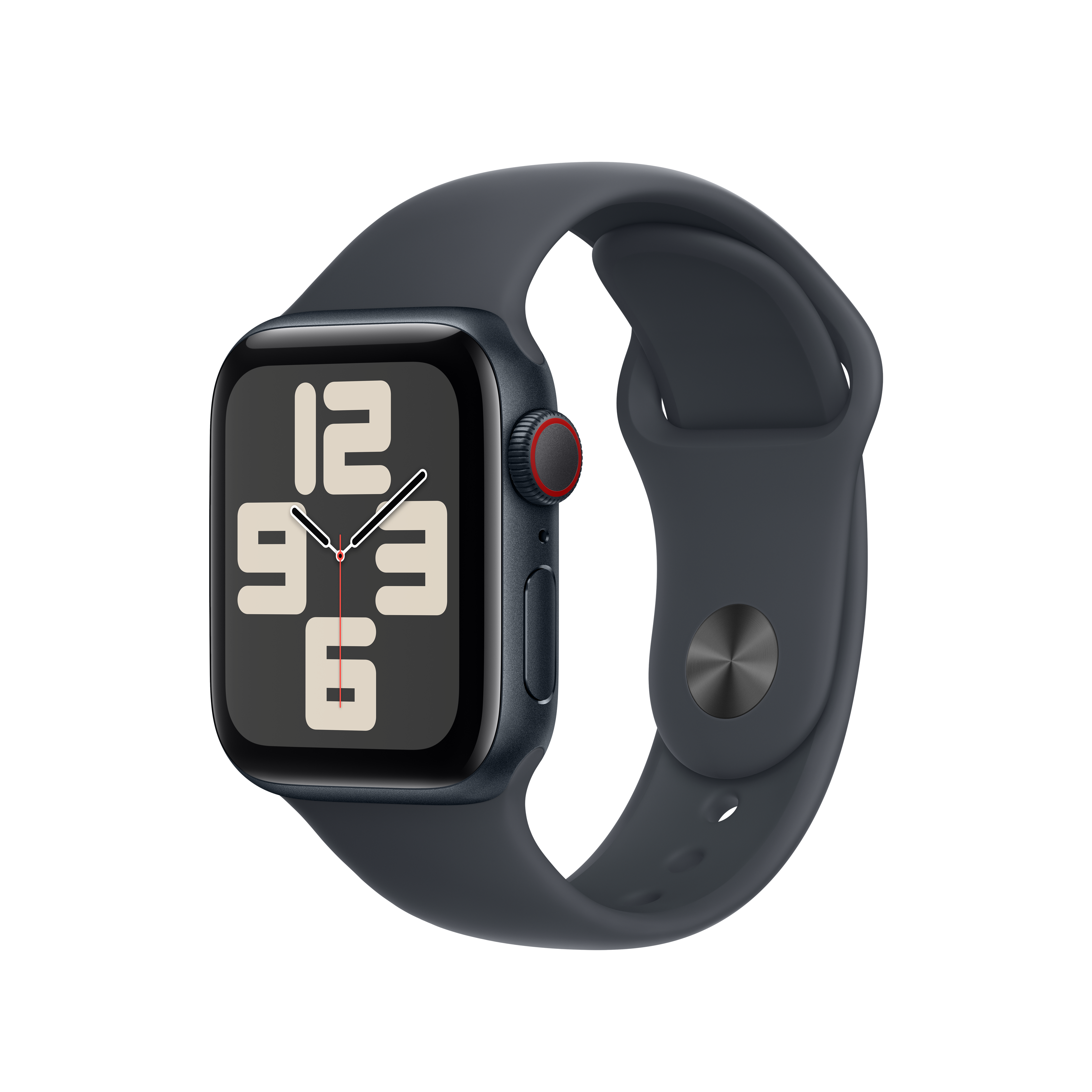 40mm Black Sports Strap for Smartwatches - Adjustable S/M Size - Perfect for Running, Gym & Outdoor Activities