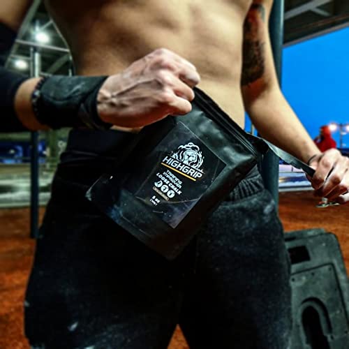 HighGrip Premium Loose Chalk & Chalk Ball Refill - Grip Enhancer for Rock Climbing, Weightlifting, Gymnastics, CrossFit, Calisthenics | Improves Performance for All Level Athletes | Ideal for Gym, Outdoor Training & Sports Competitions