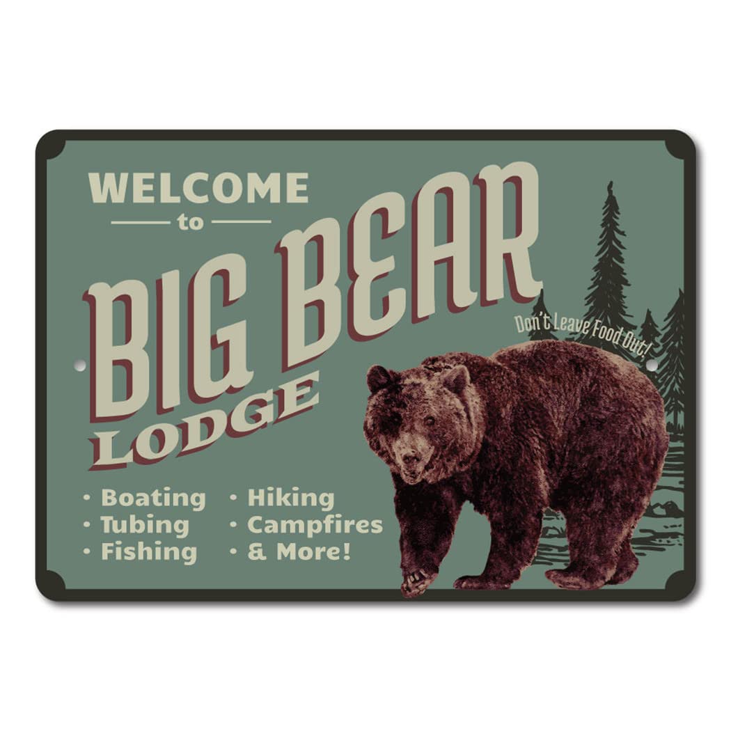 Big Bear Lodge Sign - 8