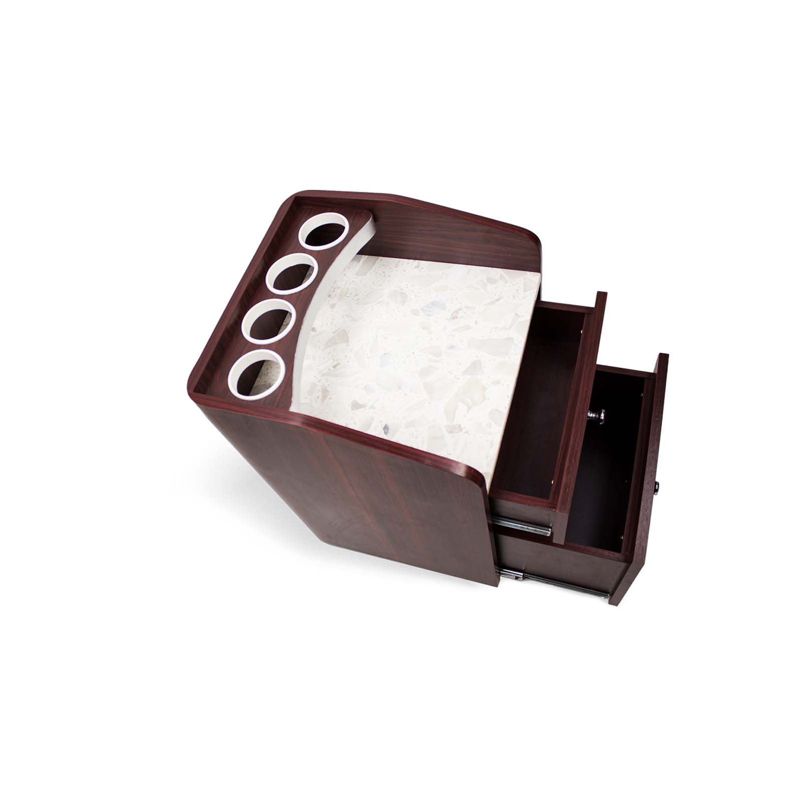 AVON I Pedicure Trolley - Professional Rolling Manicure & Pedicure Station for Nail Salons & Spas | Portable Beauty Cart with Storage for Nail Technicians | Perfect for Salon, Home Use & Mobile Services
