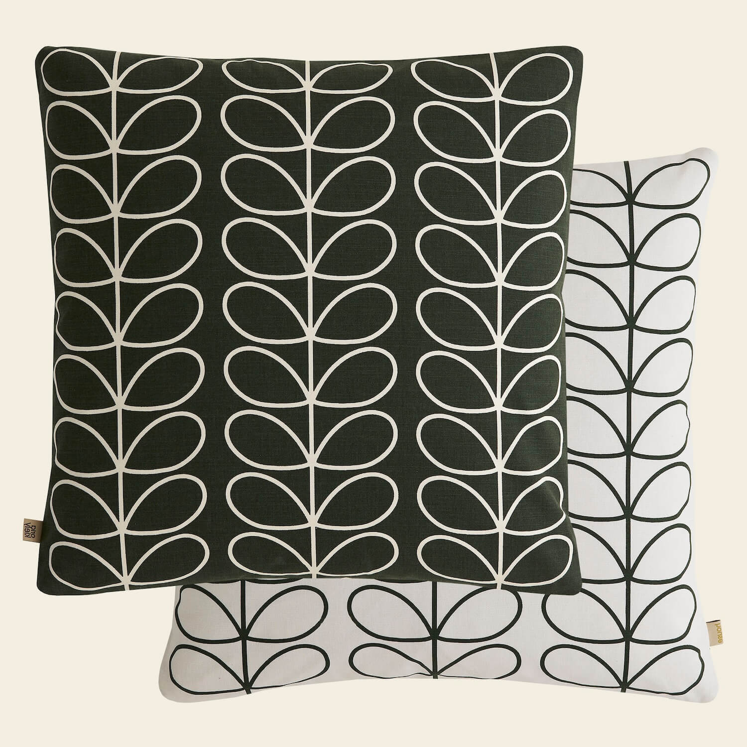 Small Linear Stem Cushion Evergreen - Artificial Greenery for Home Decor, Wedding Centerpieces, and Floral Arrangements